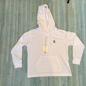 Psycho Bunny Long Sleeved T-shirt with Hoodie Size S (7/8) NWT